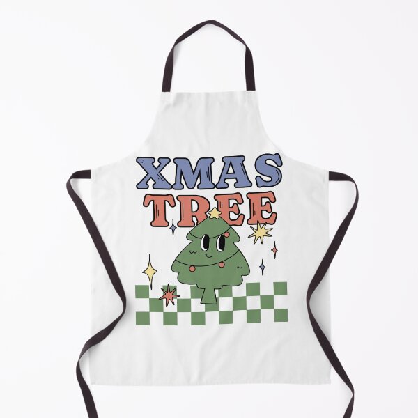 Item preview, xmas tree smiley groovy retro vintage Christmas matching family squad designed and sold by TNwandesignart.