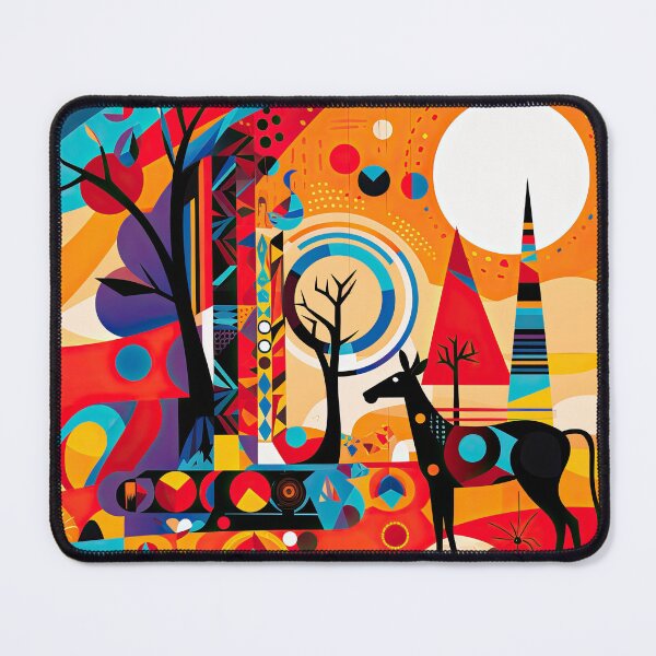 Item preview, African Savanna Bauhaus Design designed and sold by ArtificialGenes.