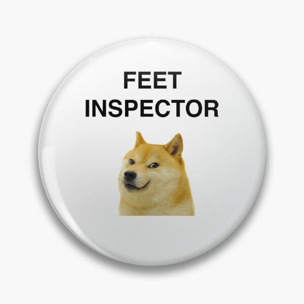 Item preview, Feet Inspector Doge Classic designed and sold by martineboud.