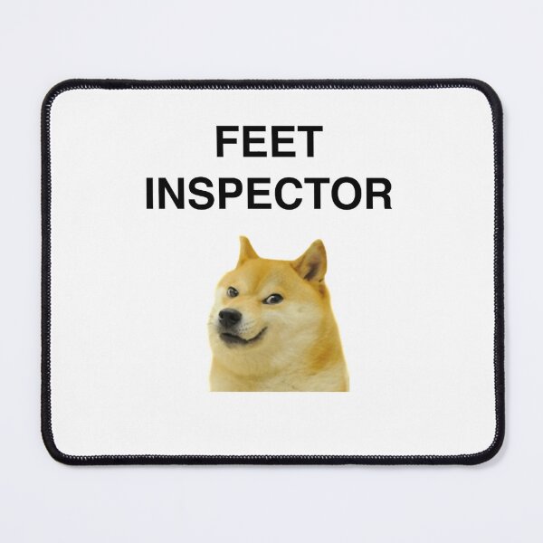 Item preview, Feet Inspector Doge Classic designed and sold by martineboud.