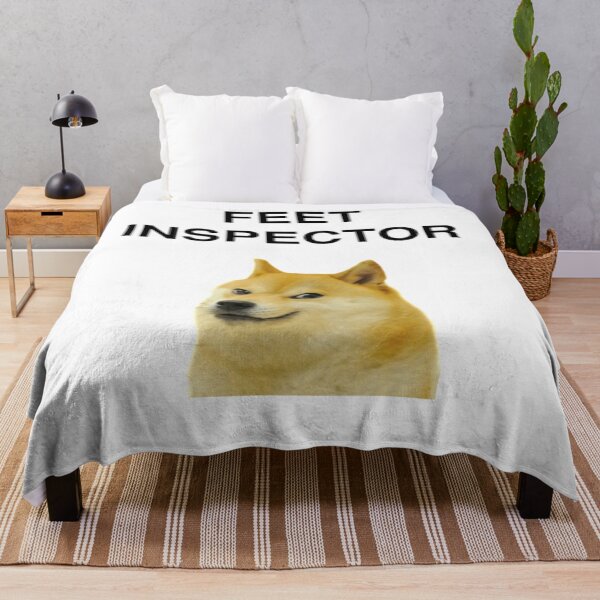 Item preview, Feet Inspector Doge Classic designed and sold by martineboud.