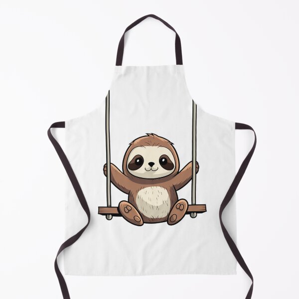Item preview, El perezoso se balancea en un columpio. designed and sold by PawelNature.
