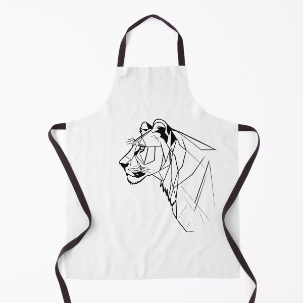 Item preview, Black Line Lioness designed and sold by DiscoGypsyFish.