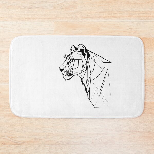 Item preview, Black Line Lioness designed and sold by DiscoGypsyFish.