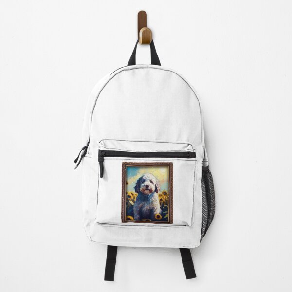 Item preview, Lagotto Romagnolo Sunflower Painting Adorable Dog designed and sold by winter-harta.