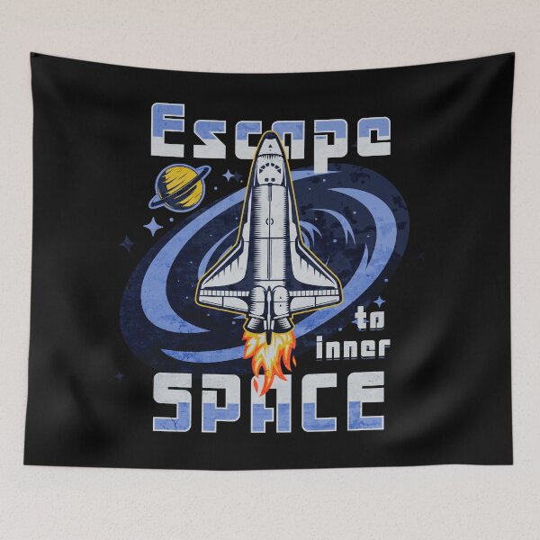 Item preview, Escape to Inner Space - Introvert's Retreat designed and sold by WildWoodWaver.