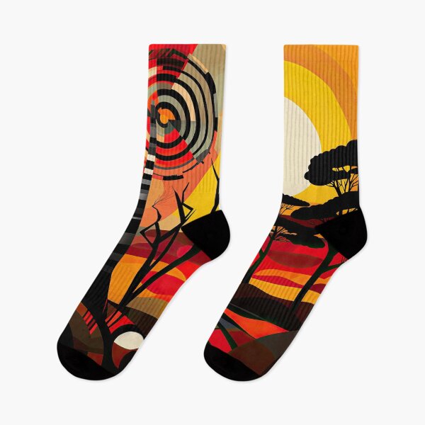 Item preview, African Savanna Bauhaus Design designed and sold by ArtificialGenes.