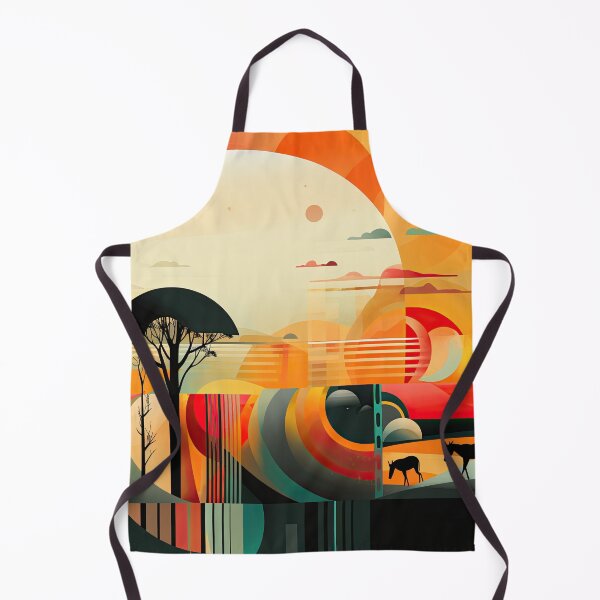 Artikelvorschau, African Savanna Bauhaus Design entworfen und verkauft von ArtificialGenes.