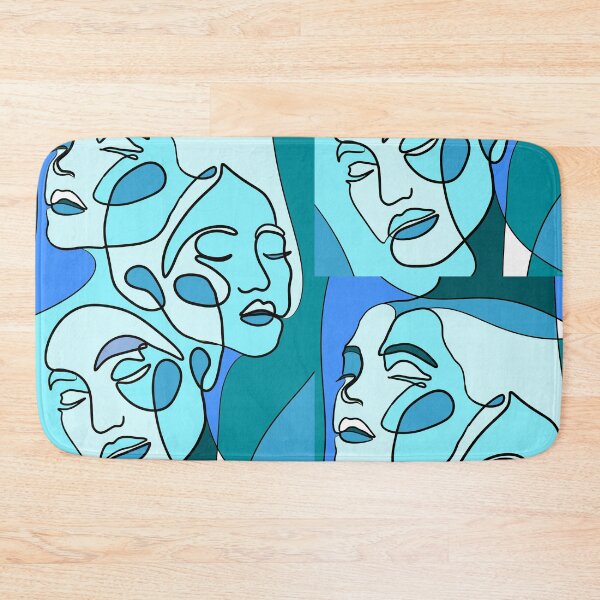 Item preview, Abstract doodle faces, cubism designed and sold by ArtshirtGroup.