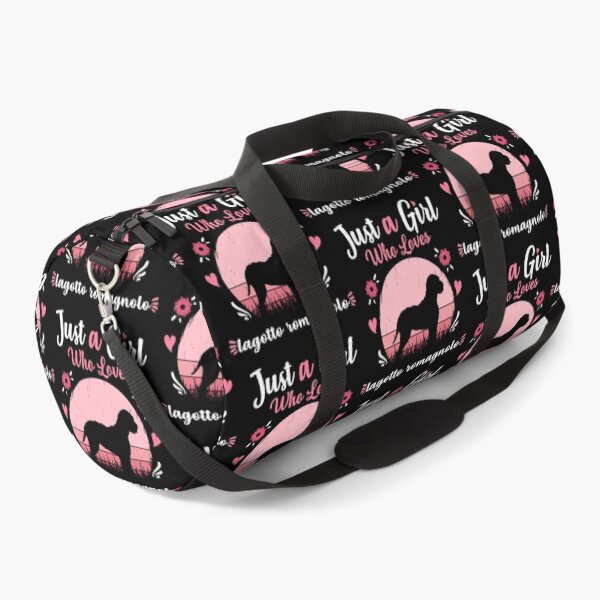 Item preview, Just A Girl Who Loves Lagotto Romagnolo Pink Retro Vintage gift idea designed and sold by winter-harta.
