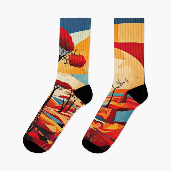 Item preview, African Savanna Bauhaus Design designed and sold by ArtificialGenes.