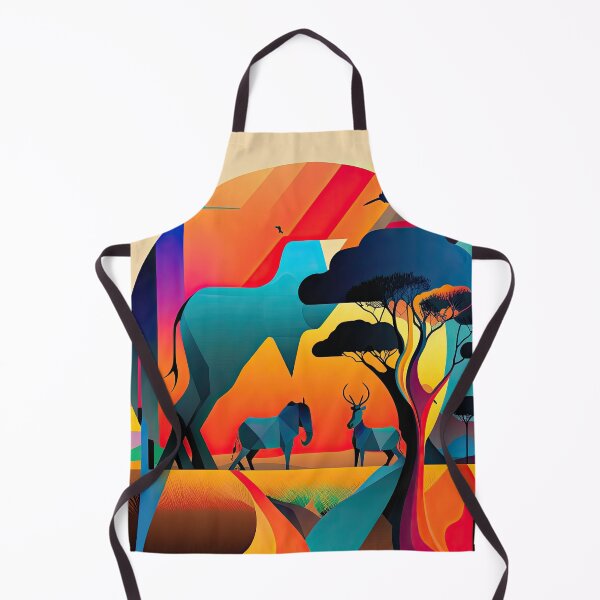 Artikelvorschau, African Savanna Bauhaus Design entworfen und verkauft von ArtificialGenes.