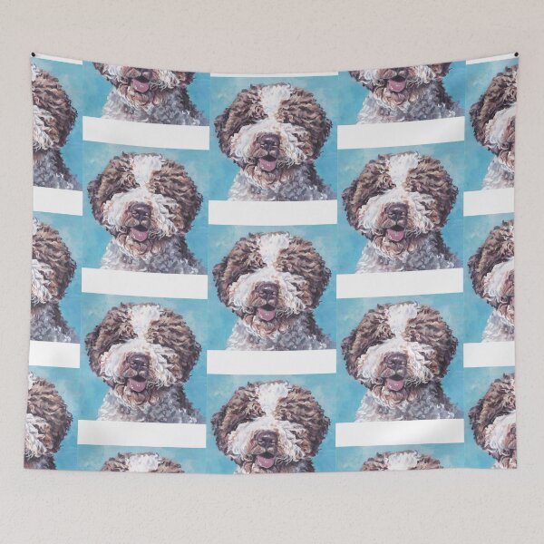 Item preview, Lagotto Romagnolo Fine Art Painting designed and sold by winter-harta.