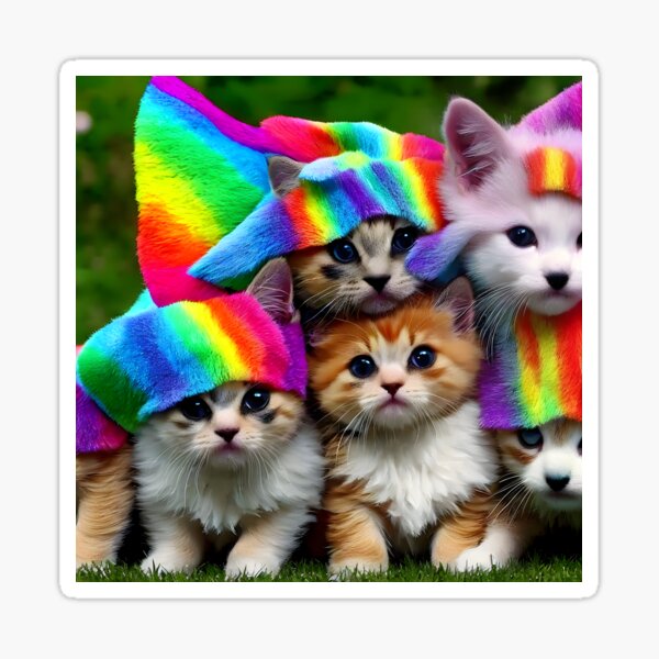 Cute Kitty - Curiosity the Joy of Spring - T-Shirt