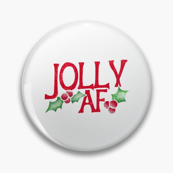 Item preview, Funny Christmas - Jolly AF designed and sold by FisherGenna.