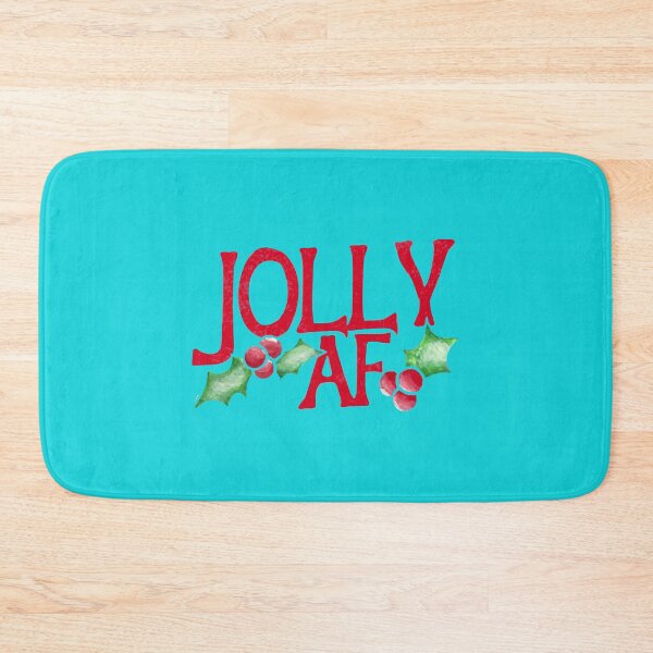 Item preview, Funny Christmas - Jolly AF designed and sold by FisherGenna.