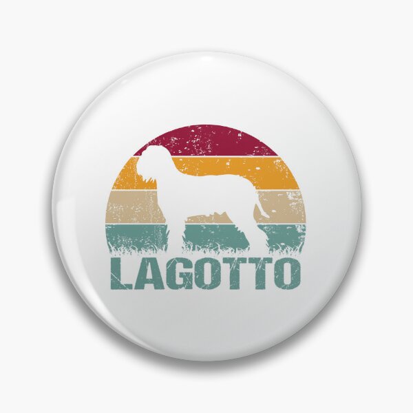 Item preview, Lagotto Romagnolo Vintage Retro Sunset designed and sold by winter-harta.