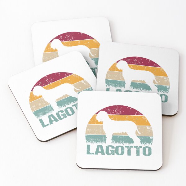 Item preview, Lagotto Romagnolo Vintage Retro Sunset designed and sold by winter-harta.