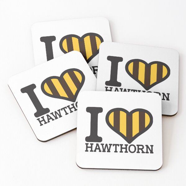 Item preview, I love Hawthorn” AFL Inspired Apparels, Merchandise, s, Leggings, Skirt, Mask, Apron designed and sold by FisherGenna.