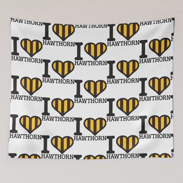 Item preview, I love Hawthorn” AFL Inspired Apparels, Merchandise, s, Leggings, Skirt, Mask, Apron designed and sold by FisherGenna.