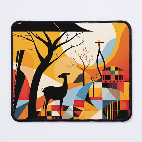 Item preview, African Savanna Bauhaus Design designed and sold by ArtificialGenes.