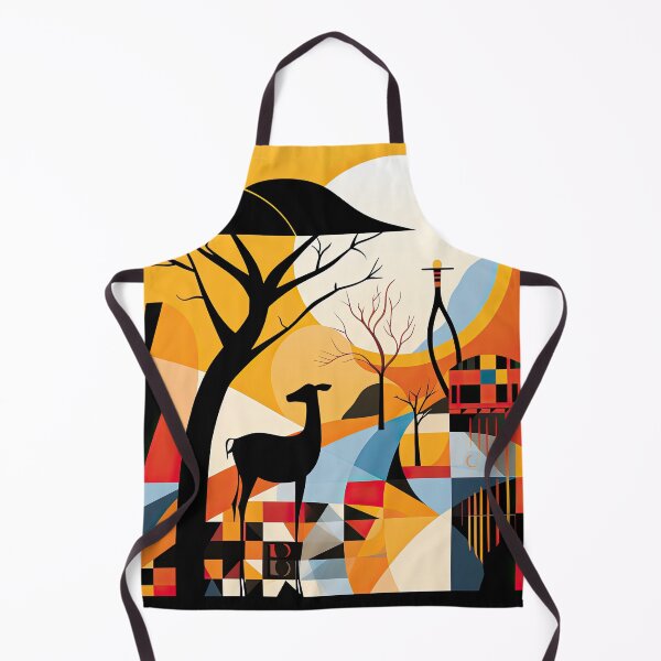 Artikelvorschau, African Savanna Bauhaus Design entworfen und verkauft von ArtificialGenes.