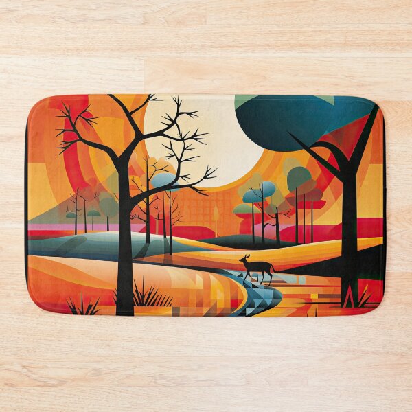Artikelvorschau, African Savanna Bauhaus Design entworfen und verkauft von ArtificialGenes.