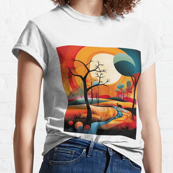 Item preview, African Savanna Bauhaus Design designed and sold by ArtificialGenes.