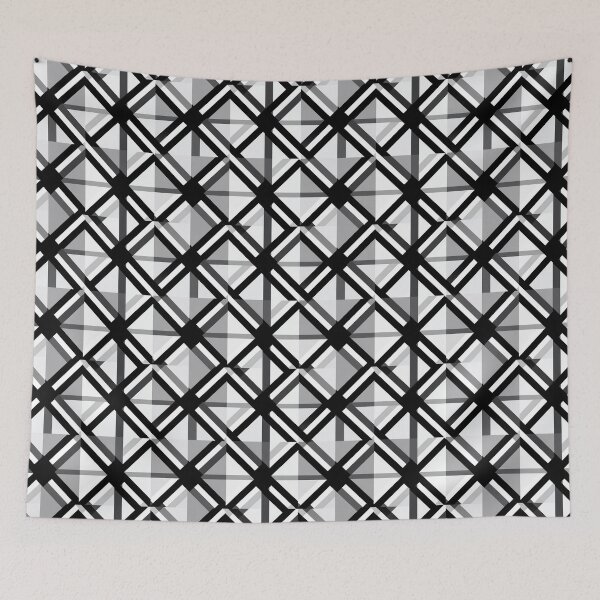 Item preview, Modern design reminiscent of checkered patterns inspired by film noir designed and sold by Pflugart.