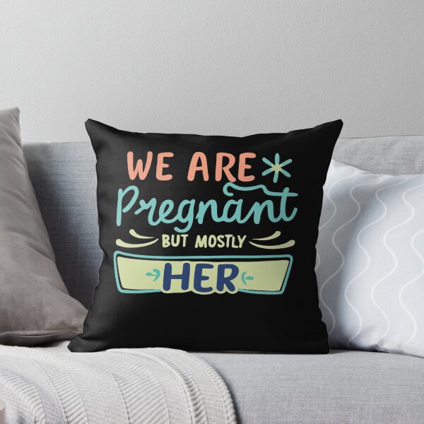 Item preview, We Are Pregnant But Mostly Her Expecting Baby Pregnancy Gift designed and sold by TMelonShop.