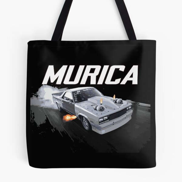 Item preview, murica muscle car DRAG race red CAMINO EL CLEETER TRUCK DALE DO IT designed and sold by cowtownCOWBOY.