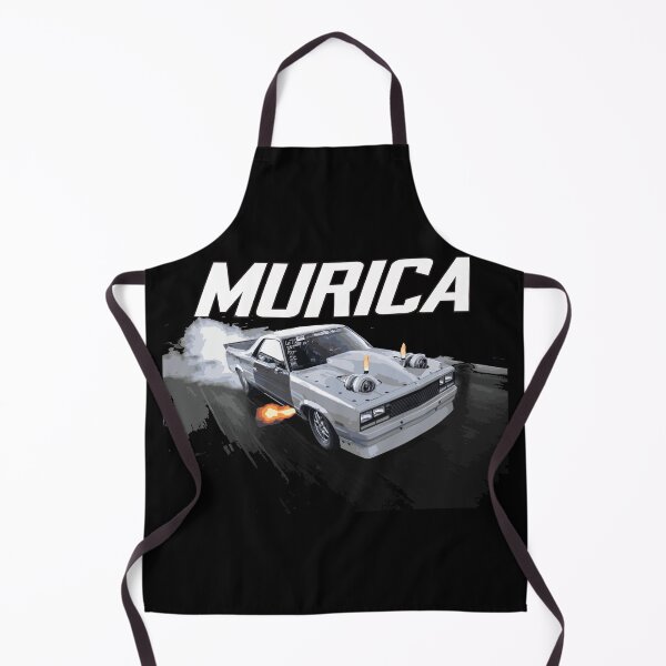 Item preview, murica muscle car DRAG race red CAMINO EL CLEETER TRUCK DALE DO IT designed and sold by cowtownCOWBOY.