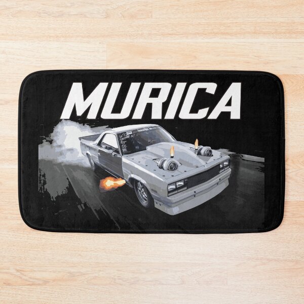 Item preview, murica muscle car DRAG race red CAMINO EL CLEETER TRUCK DALE DO IT designed and sold by cowtownCOWBOY.