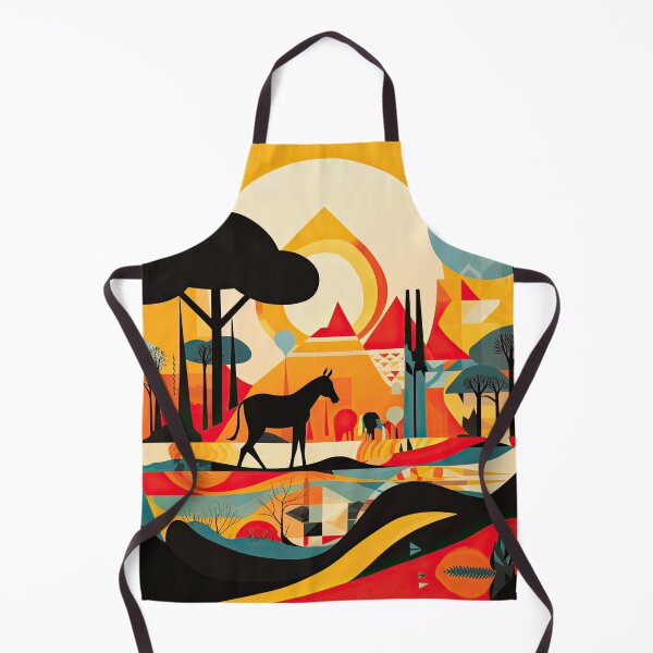 Artikelvorschau, African Savanna Bauhaus Design entworfen und verkauft von ArtificialGenes.