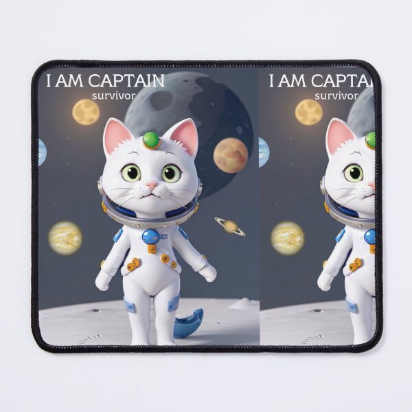Item preview, Captain Cat, space survivor designed and sold by Teenidesign .