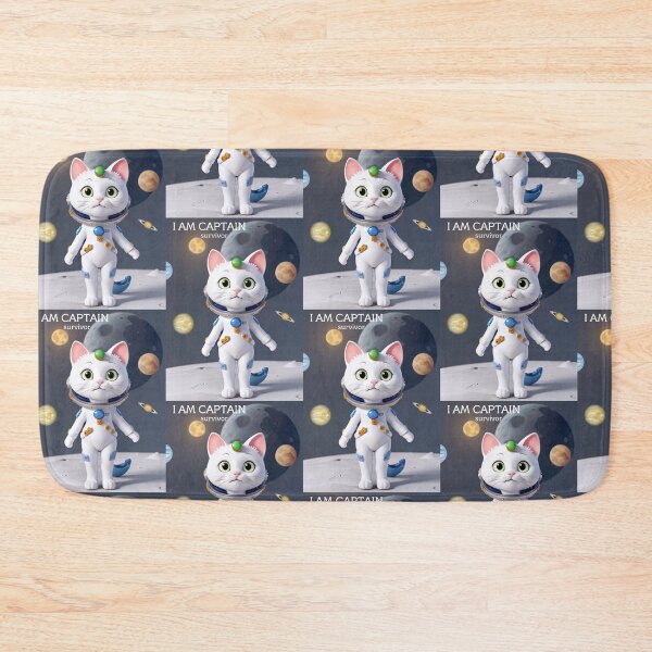 Item preview, Captain Cat, space survivor designed and sold by Teenidesign .