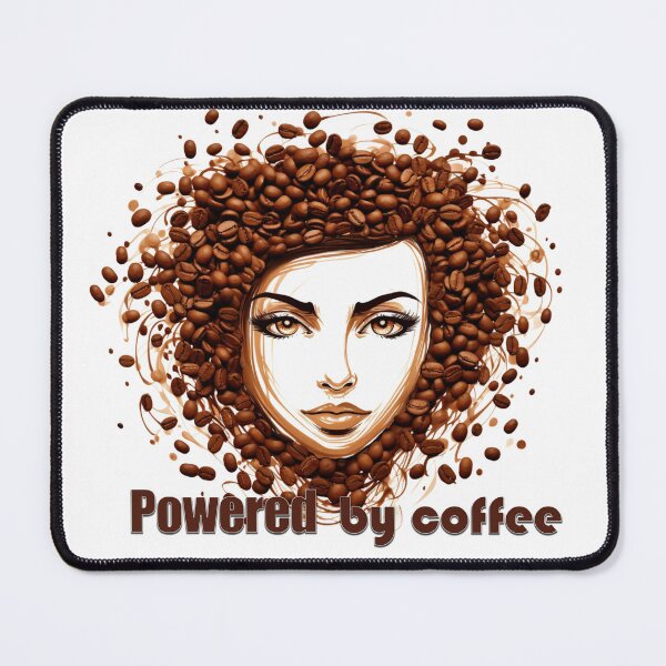 Item preview, Powered by coffee designed and sold by StaszekPliszko.