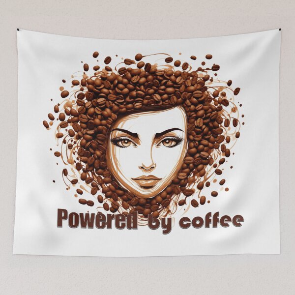 Item preview, Powered by coffee designed and sold by StaszekPliszko.