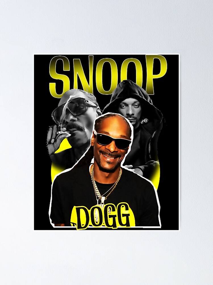 Snoop music Dogg rapper vintage style edition | Poster