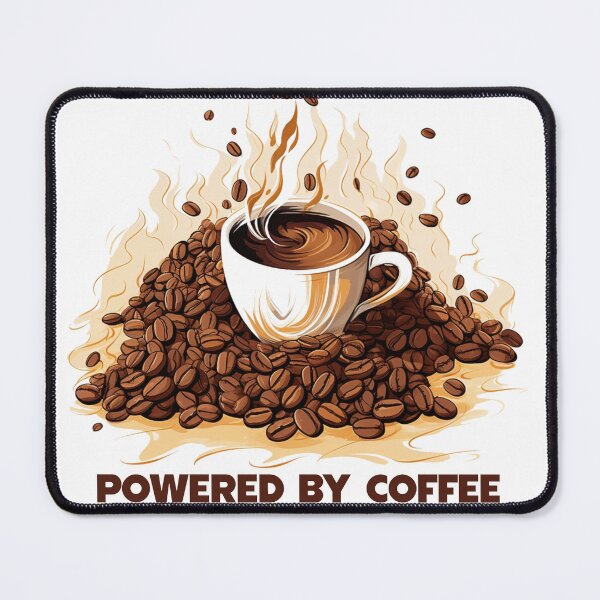 Item preview, Powered by coffee designed and sold by StaszekPliszko.