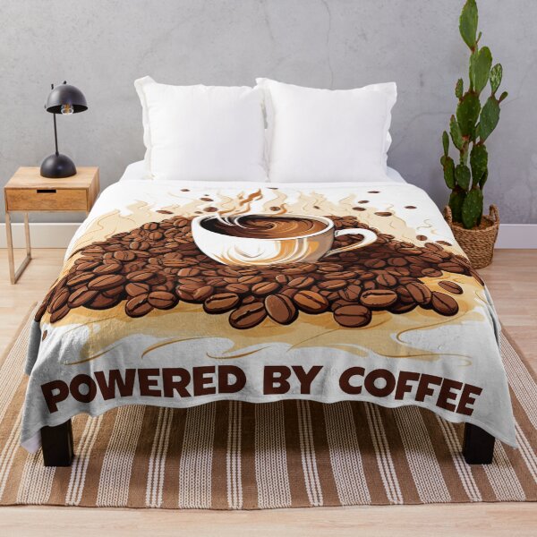 Item preview, Powered by coffee designed and sold by StaszekPliszko.