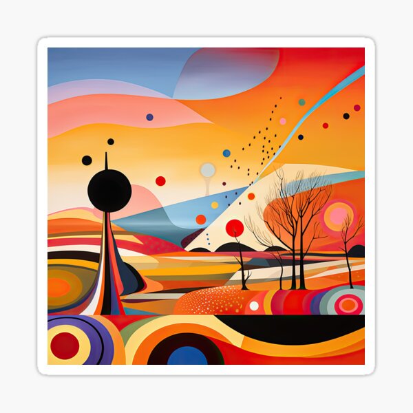 Item preview, African Savanna Bauhaus Design designed and sold by ArtificialGenes.