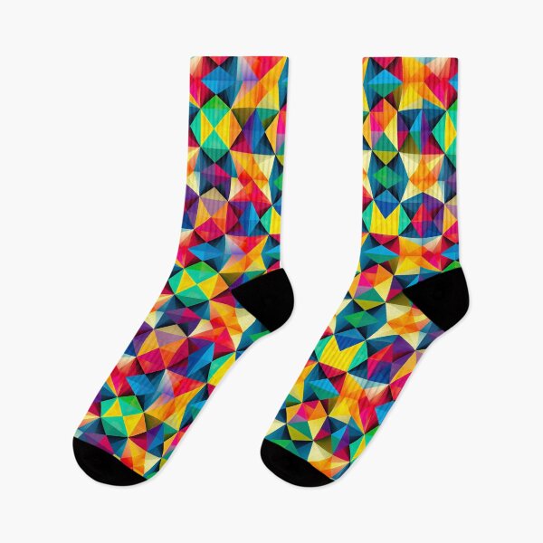 Artikelvorschau, Modernes geometrisches Design im Popart Stil, das an Polygone erinnert entworfen und verkauft von Pflugart.