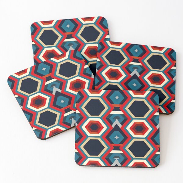 Item preview, Modern geometric design in pop art style, reminiscent of polygons designed and sold by Pflugart.