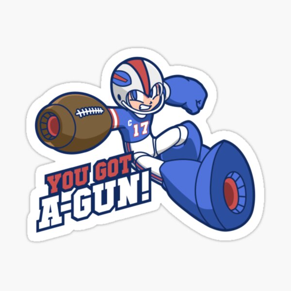 Josh Allen Hurdles the Haters - Buffalo Bills - Sticker