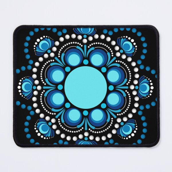 Item preview, Blue Moons Dot Mandalas designed and sold by Triplicate Limited.