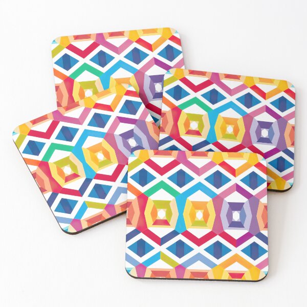 Item preview, Modern geometric design in pop art style, reminiscent of polygons designed and sold by Pflugart.