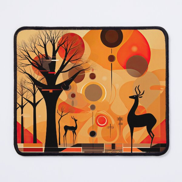 Item preview, African Savanna Bauhaus Design designed and sold by ArtificialGenes.