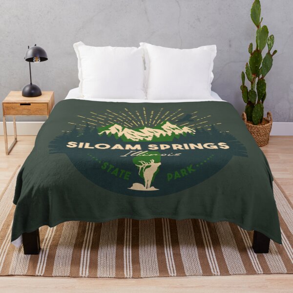 Item preview, Siloam Springs State Park Illinois - IL Badge Souvenir Sunset designed and sold by mountainfad.