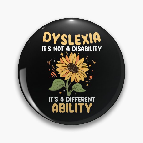 Item preview, Dyslexia Not A Disability Its A Different Ability Dyslexic Gift designed and sold by TMelonShop.